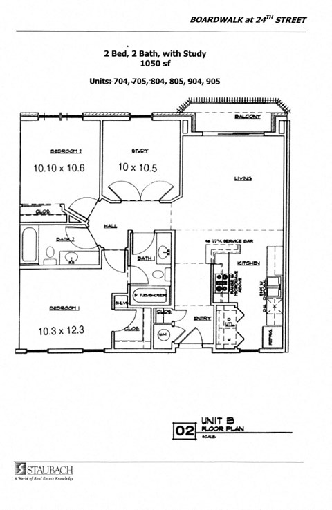 floor plan of the second level of the house